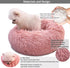 Pink Puppy Bed 15 Inch Washable, Donut Soft Small Pet Bed,Calming Anti Anxiety Round Fits up to 5 lbs Warm Comfort Pets Beds for Puppy Dogs Indoor...