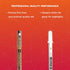 SAKURA Pigma Micron Fineliner Pens & Gelly Roll Classic White Pens - Pens for Writing, Drawing, or Journaling - Assorted Point Sizes - 8 Black Ink...
