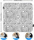 15 in Camera Wrap with Pouch,Lens Protective Wrap,Anti-scratch Anti-dust, Flexible Wrapper Camera Travel Accessories for DSLR Mirrorless Camera Le...