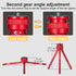 ADAI Mini Tripod Camera Tabletop Stand Aluminum Desktop Phone Portable Tripod Compatible with DSLR Camera Universal Phone/Projection/Zhiyun Stabil...