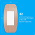 Care Science Waterproof Strong Strips Adhesive Bandages, Extra Large, 32 CT | 100% Waterproof, Heavy-Duty Protection, Helps Prevent Infection for ...