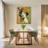 Posterizer 1 pcs-abstract retro woman's painting collage-Floral & Botanical Art-Art for Animal Lovers-Gift for Art Lovers-Decor for Home & Office-...