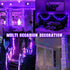 PEIDUO Halloween Decorations Outdoor, 82 FT 200 LED Purple String Lights, Motion Sensor Controller Sync with Spooky Music, Twinkle Fairy Lights fo...