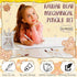 24 Pcs Kawaii Bear Mechanical Pencil 0.5mm Cute Automatic Pencils Cartoon Bear Brown White Automatic Retractable Pencils for School Office Supplie...