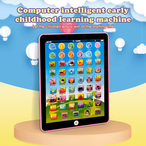 Kids Tablet -Learning Pad,with 6 Games to Learn Music/Words/Learning Letters / Alphabet,Education Tablet for Kids for Boys & Girls 3 Years Up…...