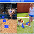 Marking Flags Marker Flags for Lawn 30 Pack, IKAYAS 4 *5 *15 Inch Blue PVC Small Yard Flags Yard Marking Flags Lawn Flags, Garden Flags, Survey Fl...