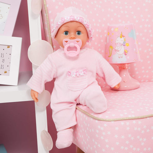 Bayer Design First Words 15" Baby Doll in softpink, 38cm...