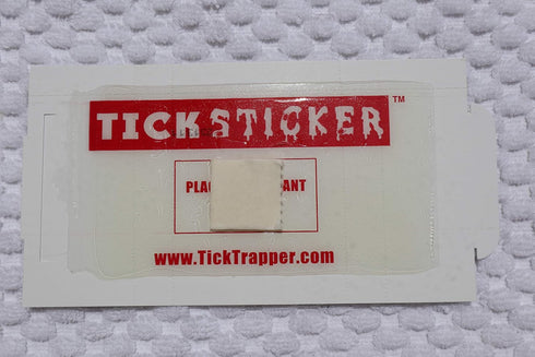 Tick Sticker Flea, Tick, and Insect Trap - Non-Toxic and Easy to Use - Patent Pending Tick Attractant, Sticky Glue Traps Crawling Insects (Pack of...