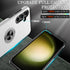 Galaxy S23 FE Case, Samsung Galaxy S23 FE Case with HD Screen Protector, Shockproof Samsung S23 FE Case with 360° Magnetic Ring Holder Kickstand P...