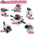 Solar Robot Toys 6 in 1 STEM Learning Kits Educational Space Moon Exploration Fleet Building Experiment Toys DIY Solar Power Science Gift for Kids...