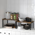 Simple Houseware Expandable Counter Shelf, Rustic Brown...