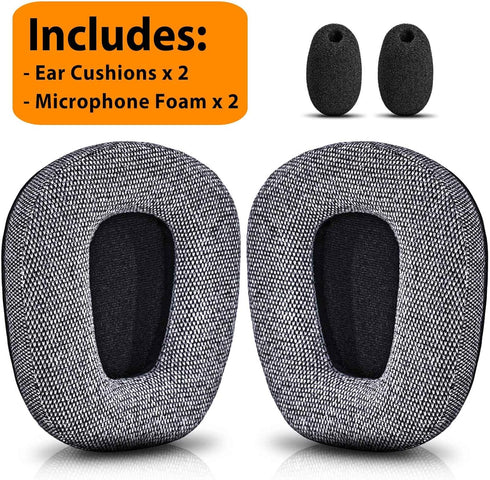 B450-XT B550-XT Kit Replacement Ear Pads Cushion Compatible with B450-XT B550XT Headset I B450 B550 XT Accessories (Comfort Fabric)...