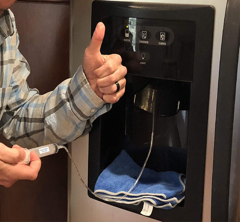 Frozen Water Line Tool - 36" - Quickly and Easily Unfreeze Your Refrigerator Water Dispenser – Thaw Frozen Fridge Water Line In Minutes...