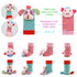 BLOOBLOOMAX Baby Infant Rattle Socks Toys, Sock rattles for Babies 0-24 Months Baby Animal Foot Finder Learning Toy (Cotton D)...