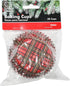Chef Craft Paper Patterned Cupcake Liners, 50 Count, Green/Red...