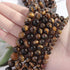 Natural Stone Beads 10mm Yellow Tiger Eye Polished Round Smooth Agates Gemstone Beads for Jewelry Making 15 Inch(Yellow Tiger Eye,10mm)...