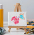 Flower Stencils for Painting, 64pcs 3 Inch Stencils for Crafts Rock Painting Stencils Plastic Reusable Stencils for Painting on Wood Wall Tile Hom...