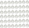 YYaaloa Pack of 50 Tree of Life Charms Jewelry Making Silver Charms Mixed Smooth Tibetan Silver Metal Charms Pendants DIY for Necklace Bracelet Je...