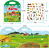 Reusable Sticker Books for Toddlers 1-3, Farm Stickers for Kids, Stickers for Toddlers 3+ Ages, Airplane Train Car Travel Essentials Toy for Kids ...