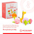 Silicone Teething Toys for Babies 0-6 Months - 6-12 Months -Soft Teethers for Baby Soothing and Calming Sensory Teether Toys 5 Pack...