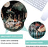 Mouse Pad with Wrist Support, Ergonomic Mouse Pad with Memory Foam Wrist Rest Cushion, Non-slip Rubber Base Gaming Mice Pad for Home Office Comput...