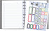 Blueline MiracleBind™ Notebook, Refillable, Lizard-Like Hard Cover, 9.25" x 7.25", 150 Ruled Pages, Cool Grey (AF9150.97)...