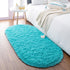 Noahas Ultra Soft Fluffy Bedroom Rugs Kids Room Carpet Modern Shaggy Area Rugs Home Decor 2.6' X 5.3', Teal Blue...