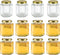 Encheng 16 oz Clear Hexagon Jars,Glass Jars With Lids(Golden),Mason Jars For Honey,Foods,Jams,Liquid,Spice Jar Herd Jar Canning Jars For Storage 1...