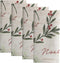 Elrene Home Fashions Holiday Tree Trimmings Fabric Napkins, Set of 4, 17 Inches x 17 Inches...