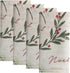 Elrene Home Fashions Holiday Tree Trimmings Fabric Napkins, Set of 4, 17 Inches x 17 Inches...