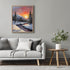 Posterizer 1 pcs-beautiful scenary of snowy winter in oil painting style-4-Landscape & Nature Art-GIft for Men Women Teens-Dining Room Decor- unfr...