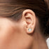 AeraVida Nautical Mother Earth Sea Turtle Shiva Swirl Shell .925 Sterling Silver Post Earrings | Casual Sterling Silver Post Earring for Women | J...