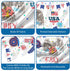 Independence Day Banners,6x3.6FT Large Size Independence Day Background Decoration for Holiday Party, Happy Independence Day 4th of July Parties H...