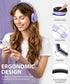 rockpapa E7 Over Ear Wireless Bluetooth Headphones with Mic Without Travel Case, Foldable Wired/Wireless Headphones with Microphone for Kids Child...