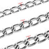 Metal Chain Heavy Duty Dog Leash, Chew Proof Dog Leash with Soft Handle for Large & Medium Size Pets Walking(4 ft. x 3.0 mm Black)...