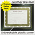 NuDell 21202 Leatherette Document Frame, 8-1/2 x 11, Black (Pack of Two)...