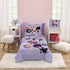Disney Minnie Mouse I am Awesome Lavender and Pink, Figaro Plush Decorative Toddler Pillow...