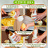 Arancini Maker Mold Rice Ball Mold 160g/5.65oz - Set of 2 Molds, Round and Pointed Shapes, Easy-to-Use, Easy-to-Clean, Comfortable to Hold, Design...