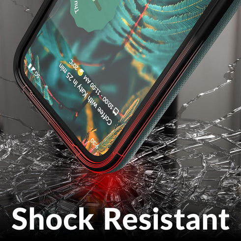 Crave Dual Guard for Google Pixel 8a Case, Shockproof Protection Dual Layer Case for Google Pixel 8a - Forest Green...