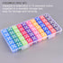16MM Standard 6 Sided Dice Set, 50 Pieces Colorful Dice for Board Games, Classroom Math Bulk Game Dice, Make Entertainment More Exciting...