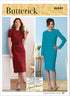 Butterick Misses' Long, Short, and Sleeveless Dress, Code B6849 Sewing Pattern Kit, Sizes 6-8-10-12-14-16-18-20-22, Multicolor...