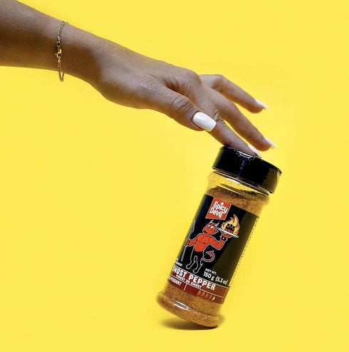 Spicy Devil Ghost Pepper Seasoning | Hot Blend of Spices and Ghost Pepper | Low-Calorie | Gluten-Free | Vegan & Vegetarian | Keto & Paleo...