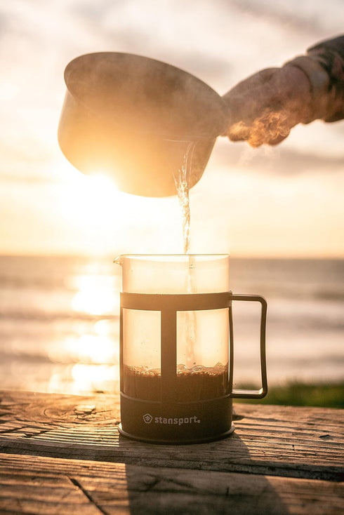 Stansport French Coffee Press (278),Black...