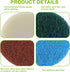 16pcs Electric Cleaning Brush Pad Set 4 Foam Pads 4 Kitchen Mats 4 Heavy Duty Pads 4 Microfibre Pads fit for Bosch Home/Garden 6033 Battery Cleani...