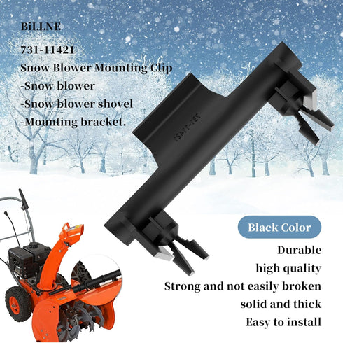 731-11421 Snow Blower Mounting Clip - Compatible with MTD Snow Thrower Shovel, Retainer Clip for Effortless Chute Clearing...