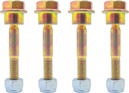 PAOSDKSUI (4/Pack) 580790401, 588077502 Shear Pin Bolts & Nuts Kit for Husqvarna 2 Stage Snow Blowers/Throwers...