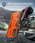FNTCASE for Samsung Galaxy A14-5G Case: Dual-Layer Protective Textured Shockproof Rugged TPU Cover with Kickstand | Military Grade Drop Protection...