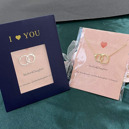 Mothers Day Gifts for Mom Daughter Mother Daughter Necklace for Mom To Daughter Grandma Granddaughter Mother-in-law Mother of the Groom Bonus Mom ...