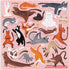 Galison Yoga for Cats 500 Piece Puzzle from Galison - 20" x 20" Jigsaw Puzzle, Bright and Bold Artwork, Thick and Sturdy Pieces, for Cat Lovers!...