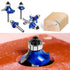 3/8" Radius Roundover Router Bit 1/4 Inch Shank, Carbide Tip 2 Flutes Rounding Over Edge Forming Router Bit with Bearing Guide CNC Woodworking Too...